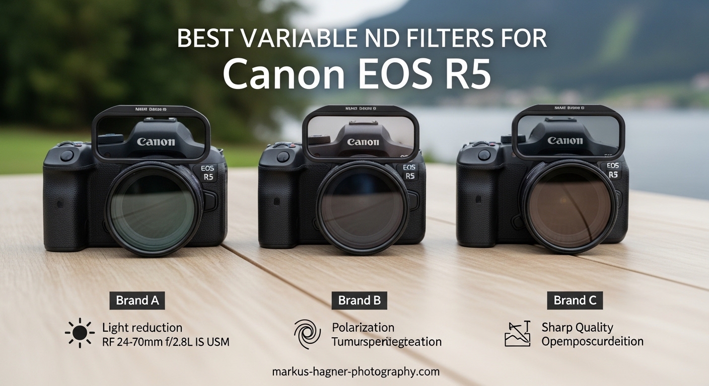 Best Variable ND Filters for Canon EOS R5