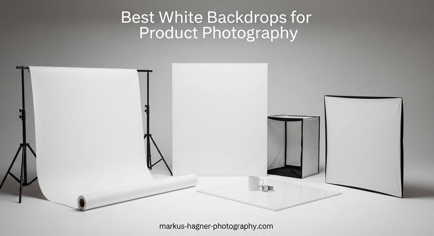 Best White Backdrops for Product Photography