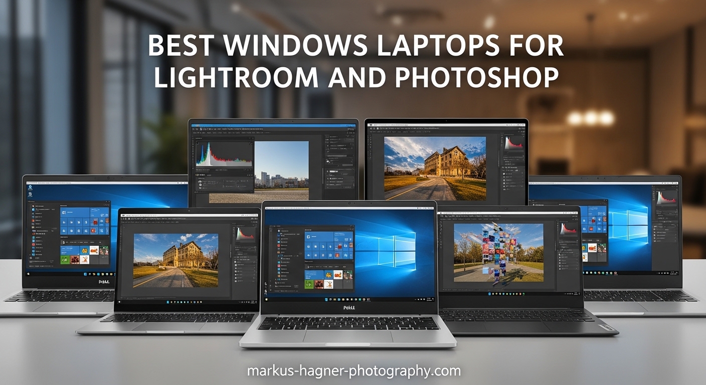 Best Windows Laptops for Lightroom and Photoshop