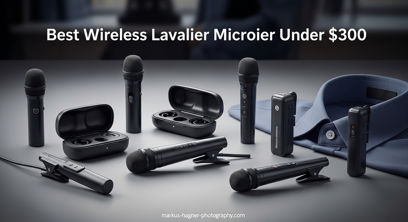 Best Wireless Lavalier Microphones Under $300