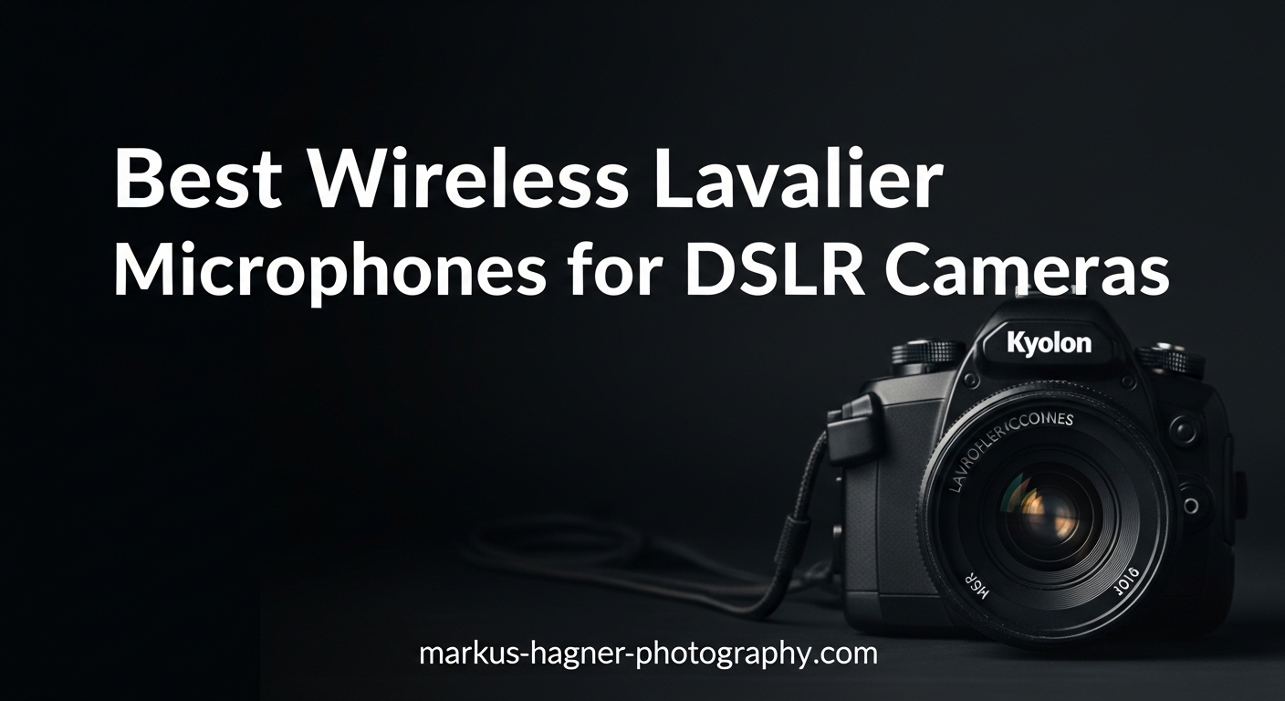 Best Wireless Lavalier Microphones for DSLR Cameras