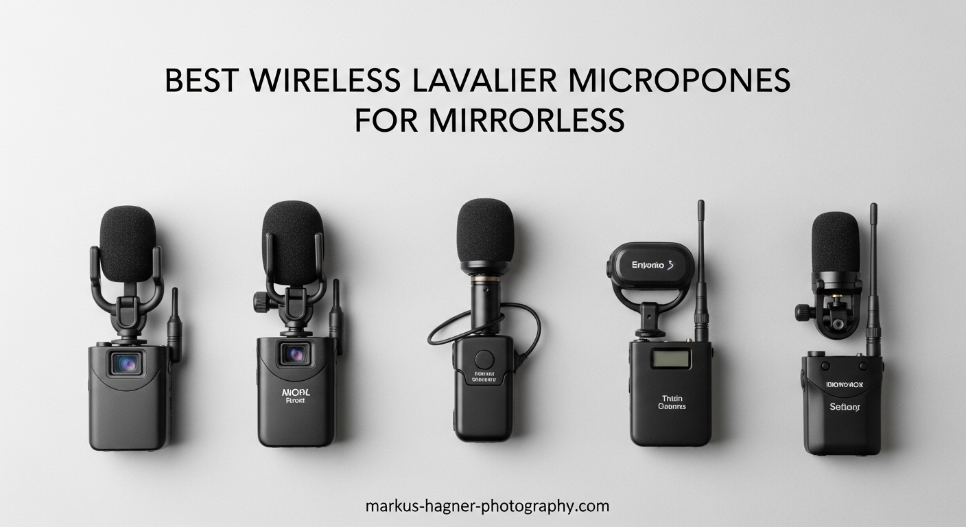 Best Wireless Lavalier Microphones for Mirrorless