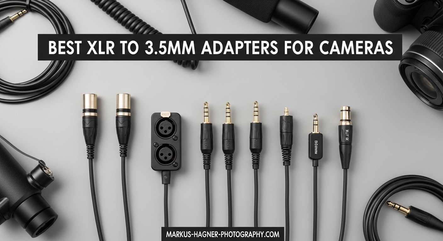 Best XLR to 3.5mm Adapters for Cameras