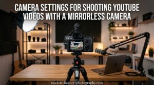Camera Settings for Shooting YouTube Videos with a Mirrorless Camera