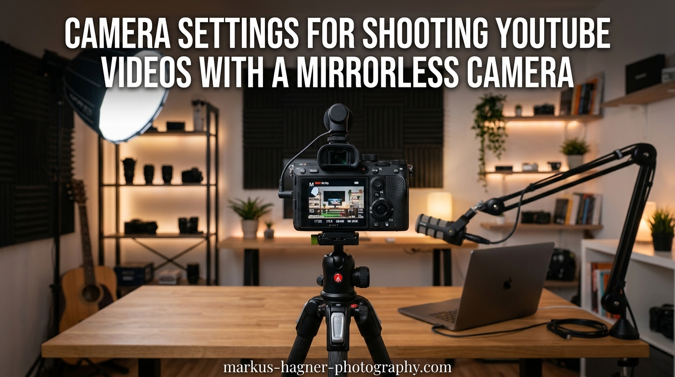Camera Settings for Shooting YouTube Videos with a Mirrorless Camera