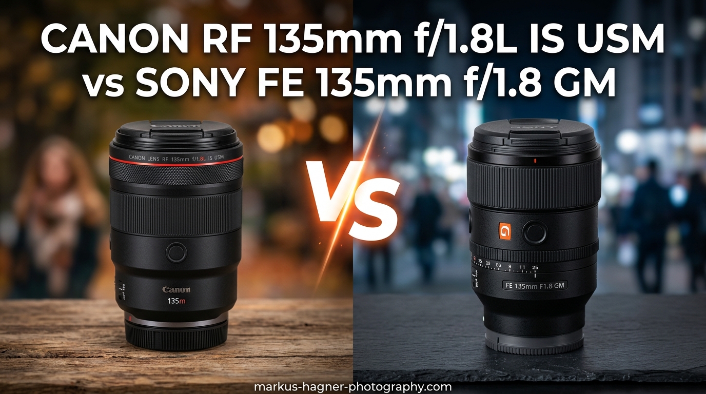 Canon RF 135mm f1.8L IS USM vs Sony FE 135mm f1.8 GM
