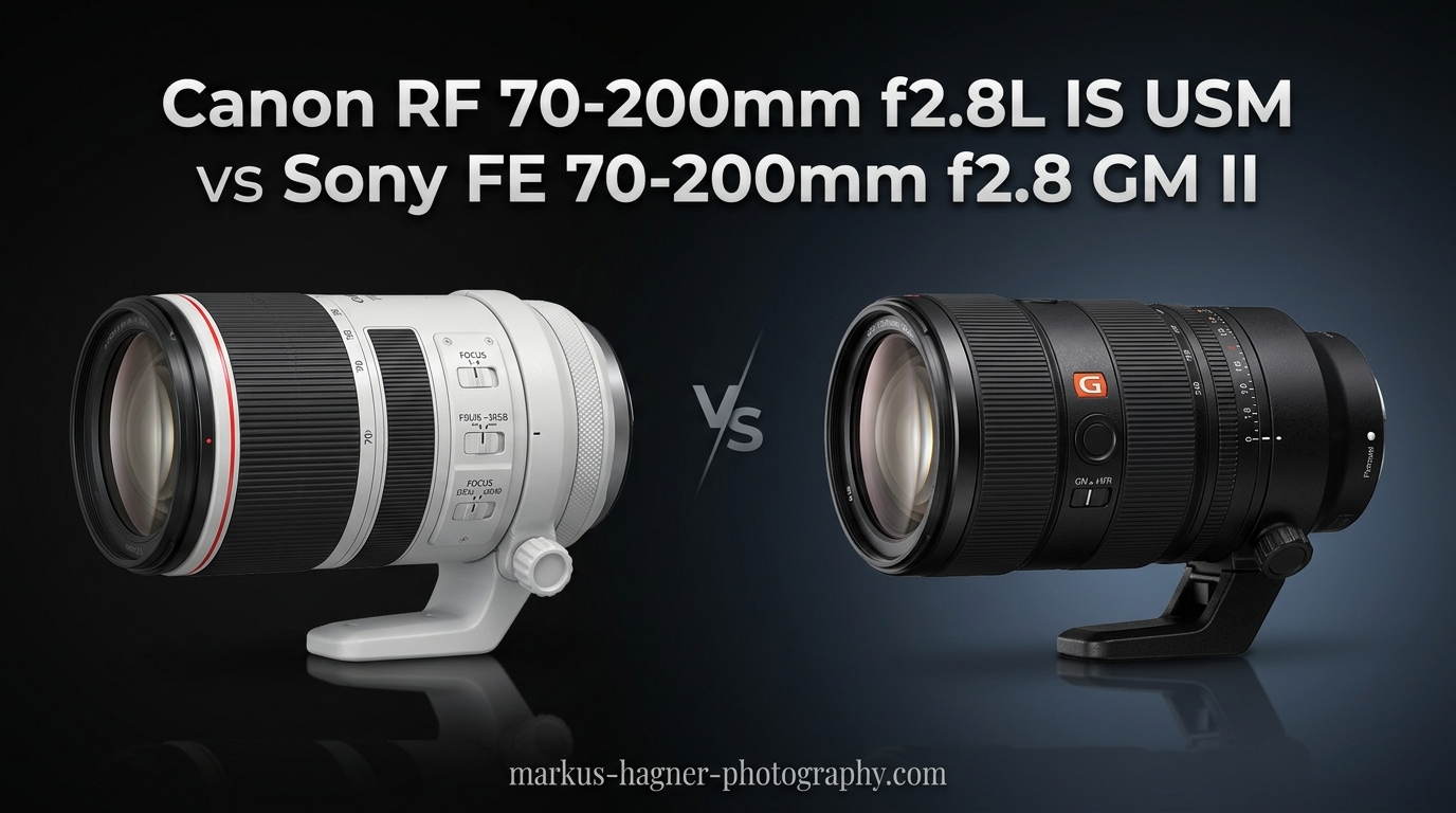 Canon RF 70-200mm f2.8L IS USM vs Sony FE 70-200mm f2.8 GM II