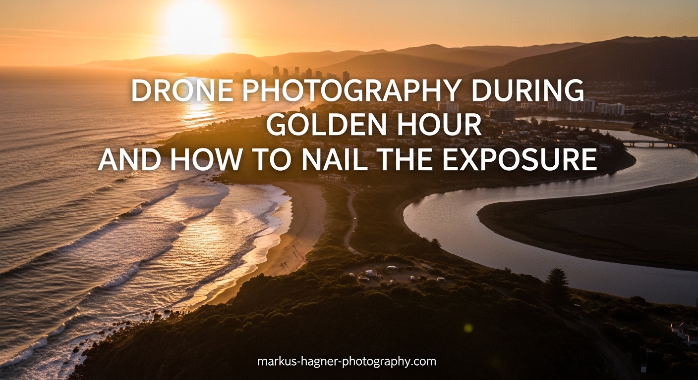 Drone Photography During Golden Hour and How to Nail the Exposure