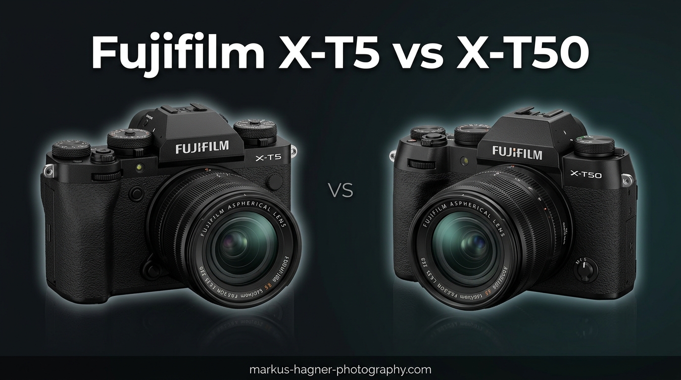 Fujifilm X-T5 vs X-T50