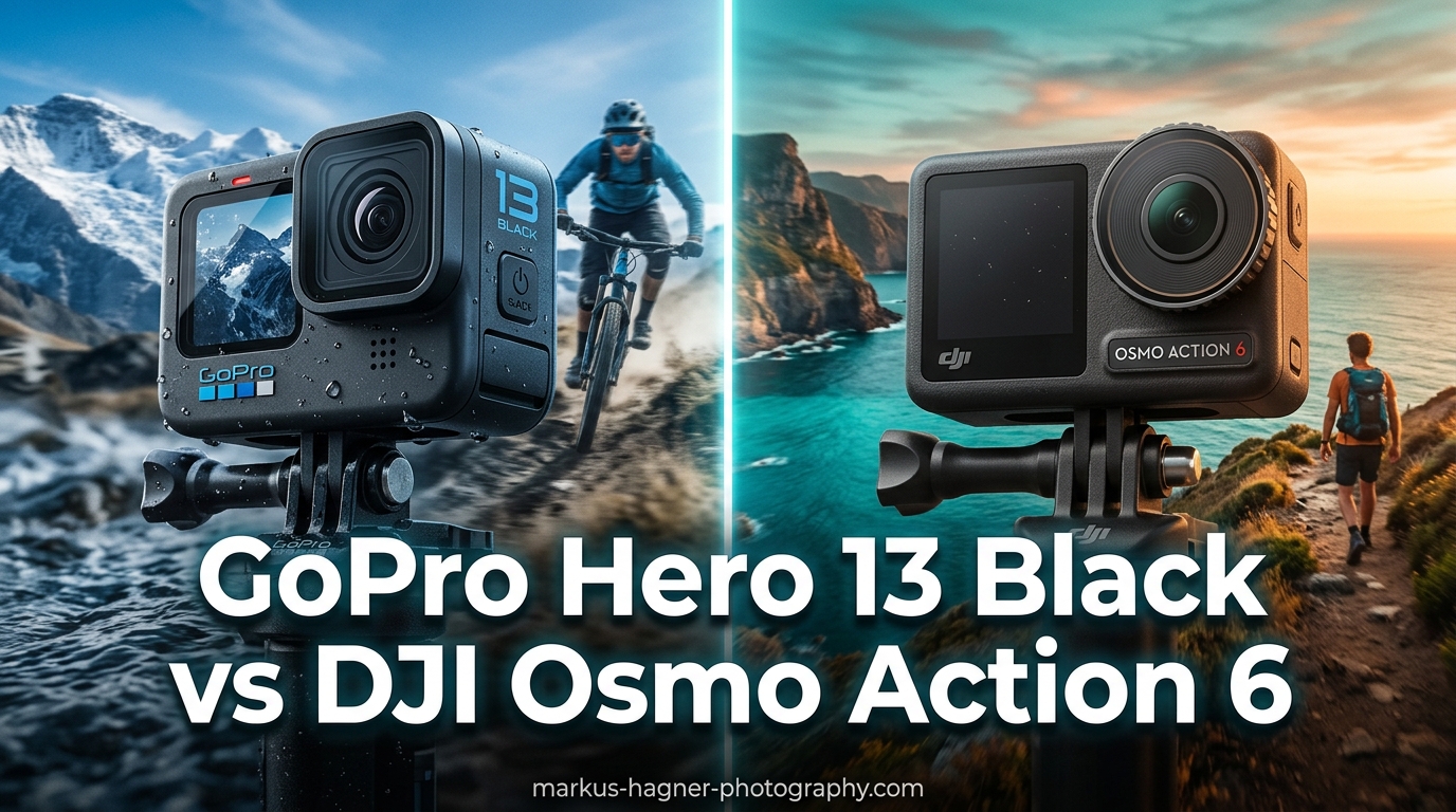 GoPro Hero 13 Black vs DJI Osmo Action 6