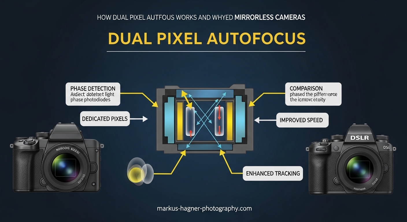 How Dual Pixel Autofocus Works and Why It Changed Mirrorless Cameras