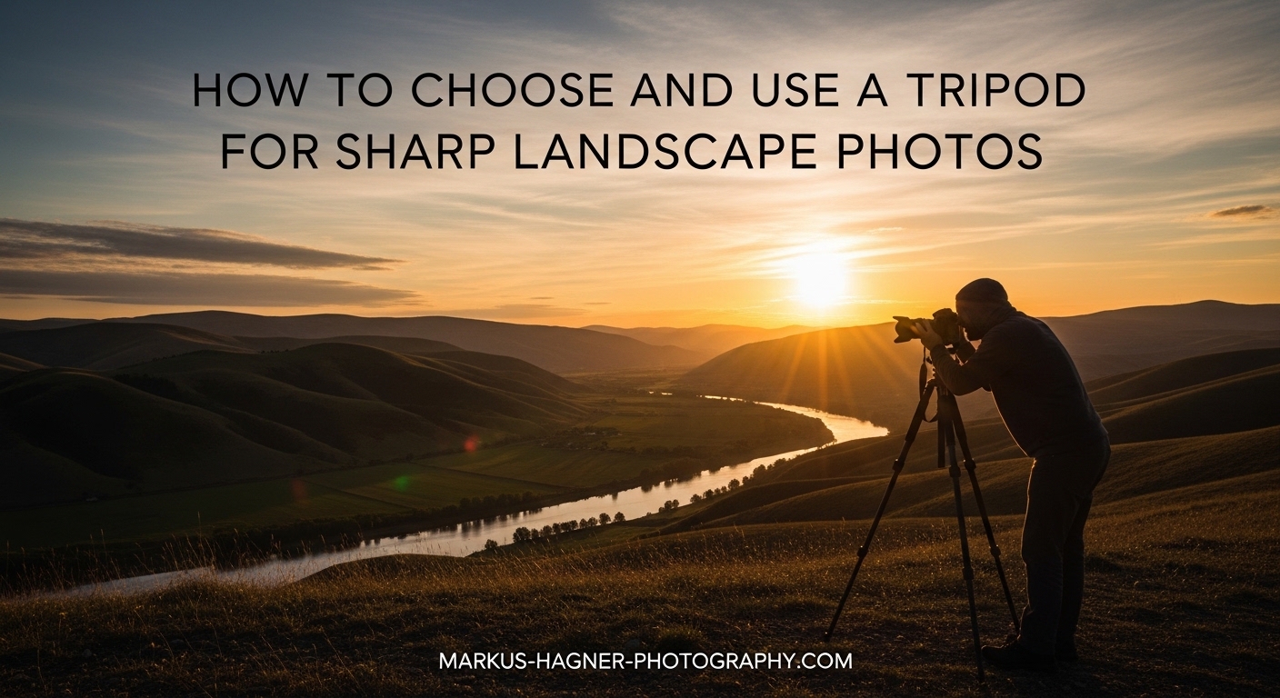How to Choose and Use a Tripod for Sharp Landscape Photos