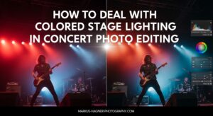 How to Deal with Colored Stage Lighting in Concert Photo Editing