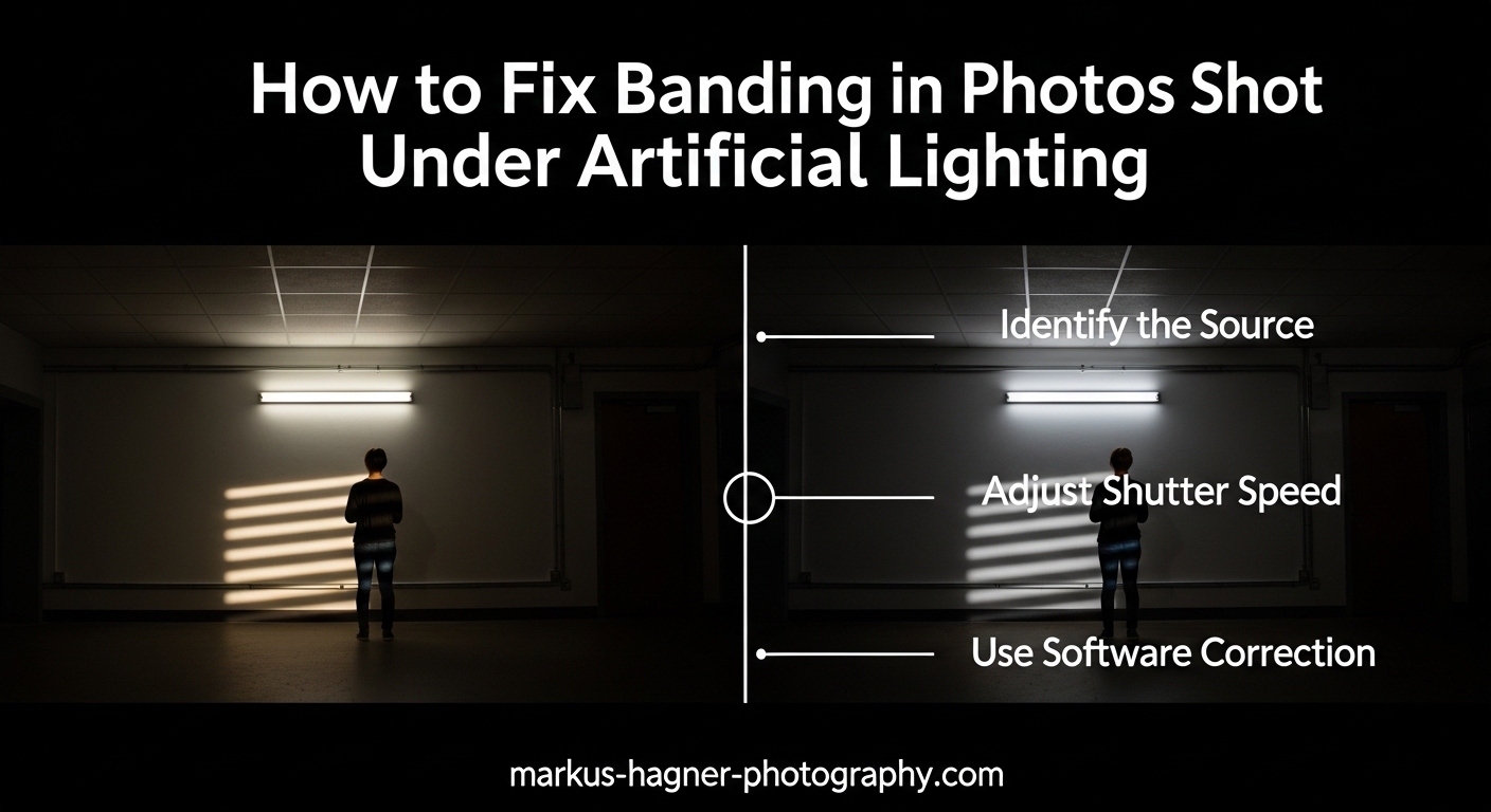 How to Fix Banding in Photos Shot Under Artificial Lighting