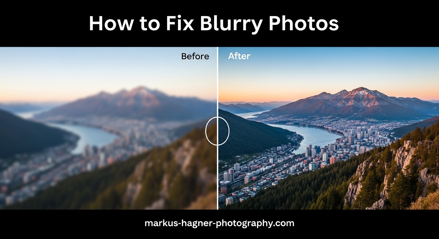 How to Fix Blurry Photos