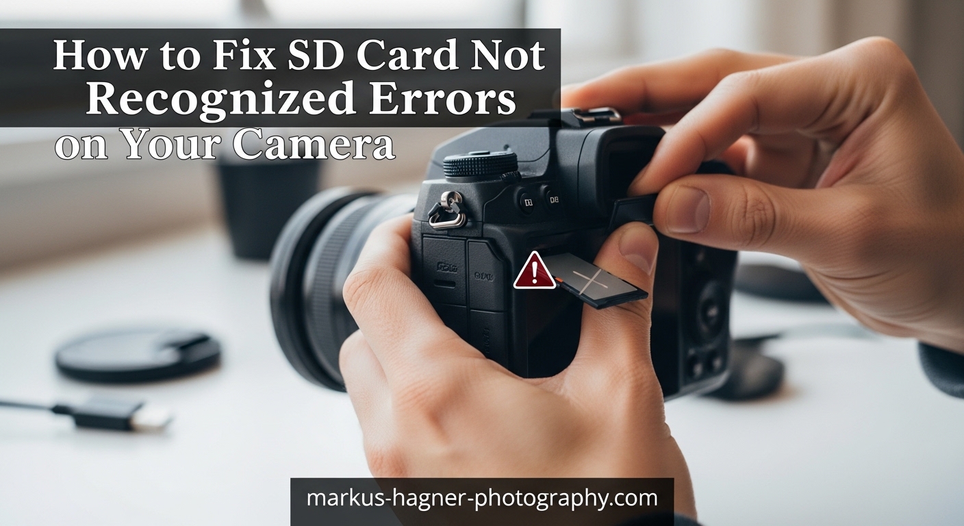 How to Fix SD Card Not Recognized Errors on Your Camera
