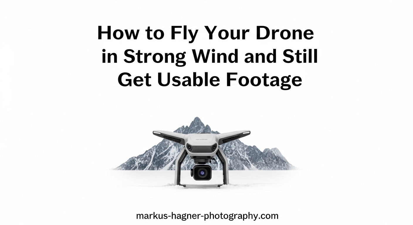 How to Fly Your Drone in Strong Wind and Still Get Usable Footage