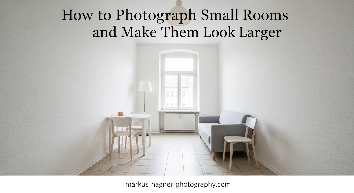 How to Photograph Small Rooms and Make Them Look Larger