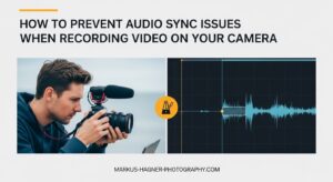 How to Prevent Audio Sync Issues When Recording Video on Your Camera