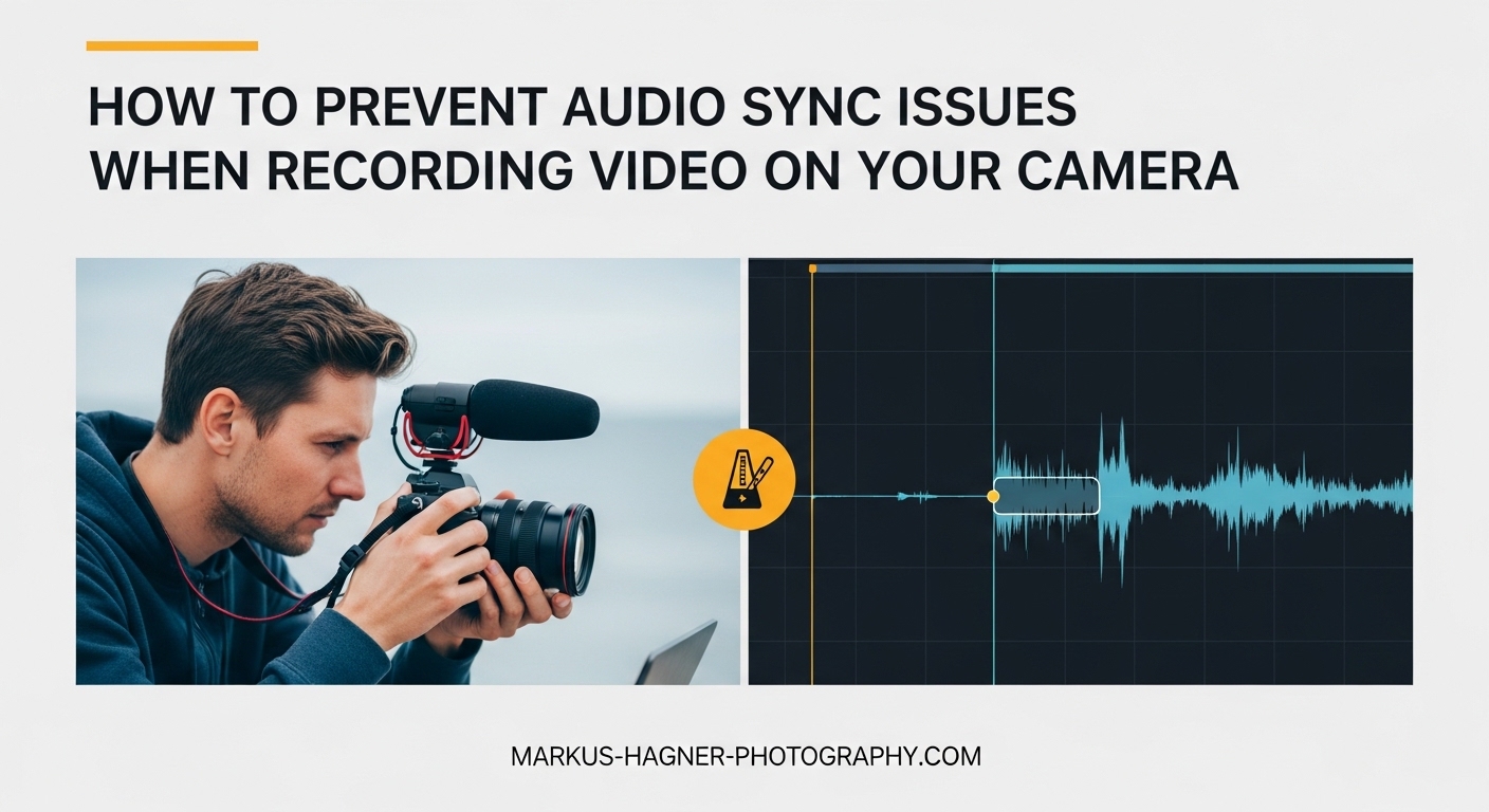How to Prevent Audio Sync Issues When Recording Video on Your Camera
