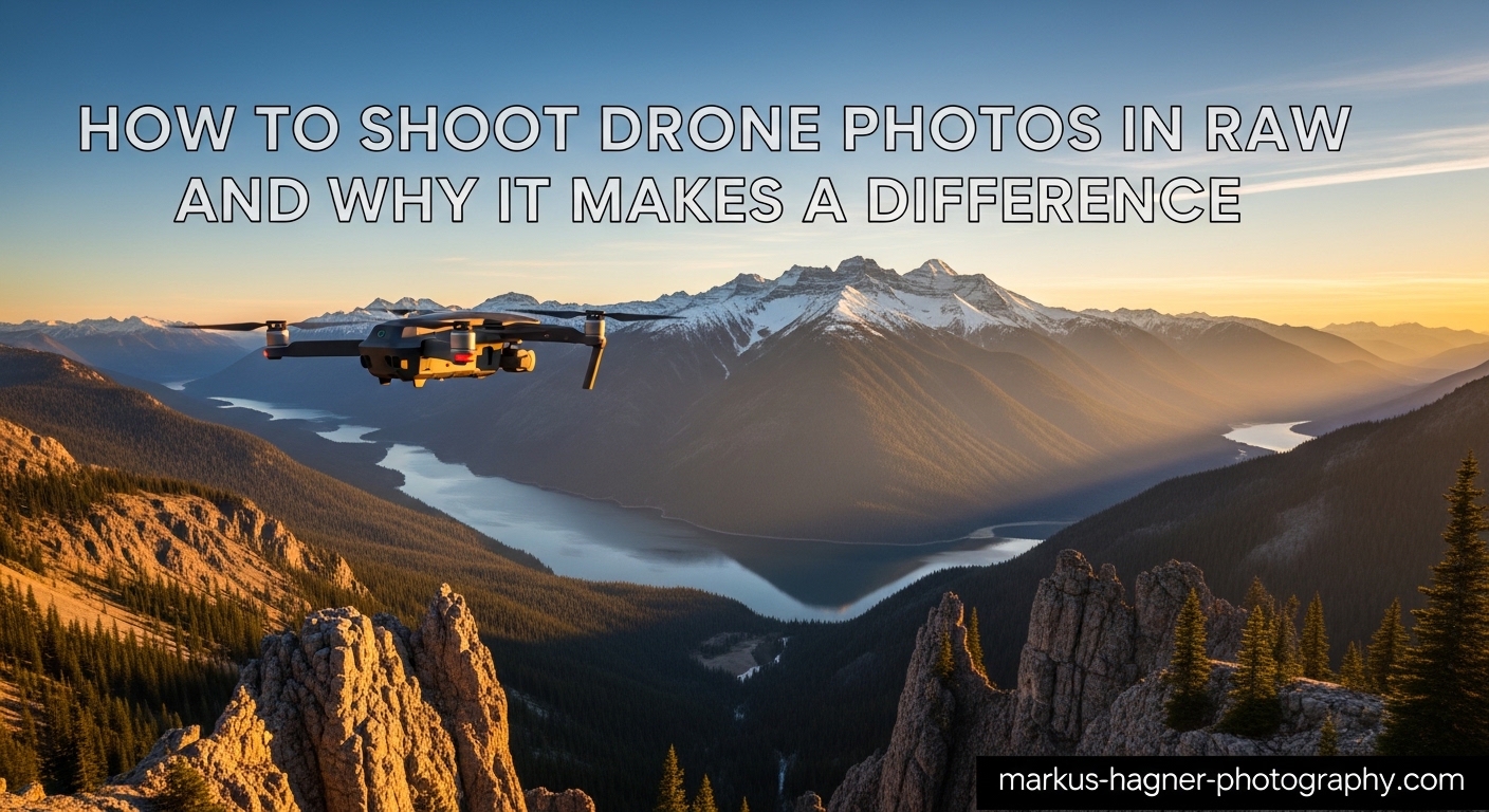 How to Shoot Drone Photos in RAW and Why It Makes a Difference
