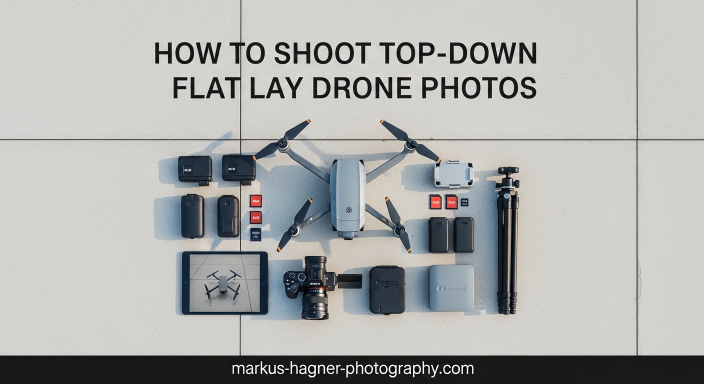How to Shoot Top-Down Flat Lay Drone Photos