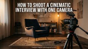 How to Shoot a Cinematic Interview with One Camera