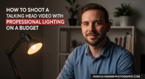 How to Shoot a Talking Head Video with Professional Lighting on a Budget