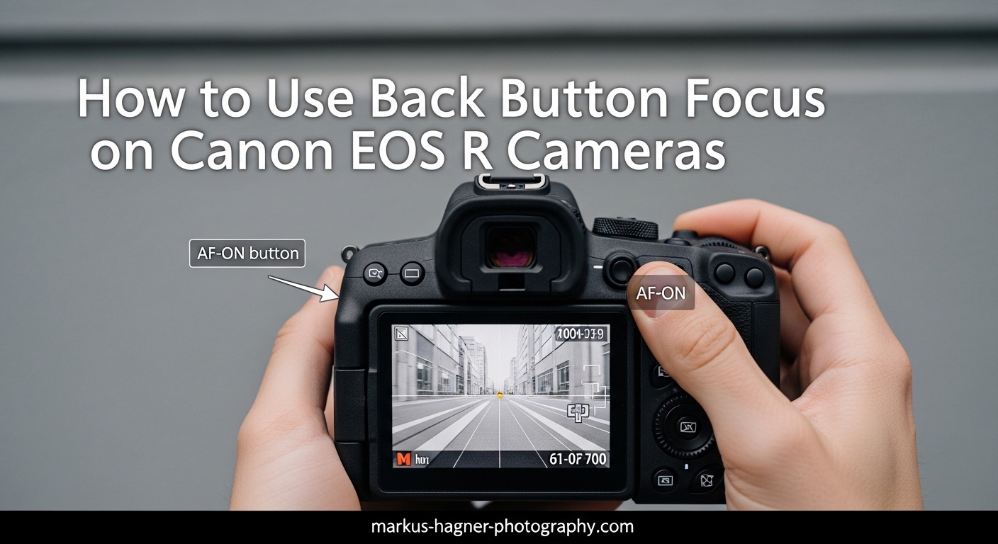 How to Use Back Button Focus on Canon EOS R Cameras