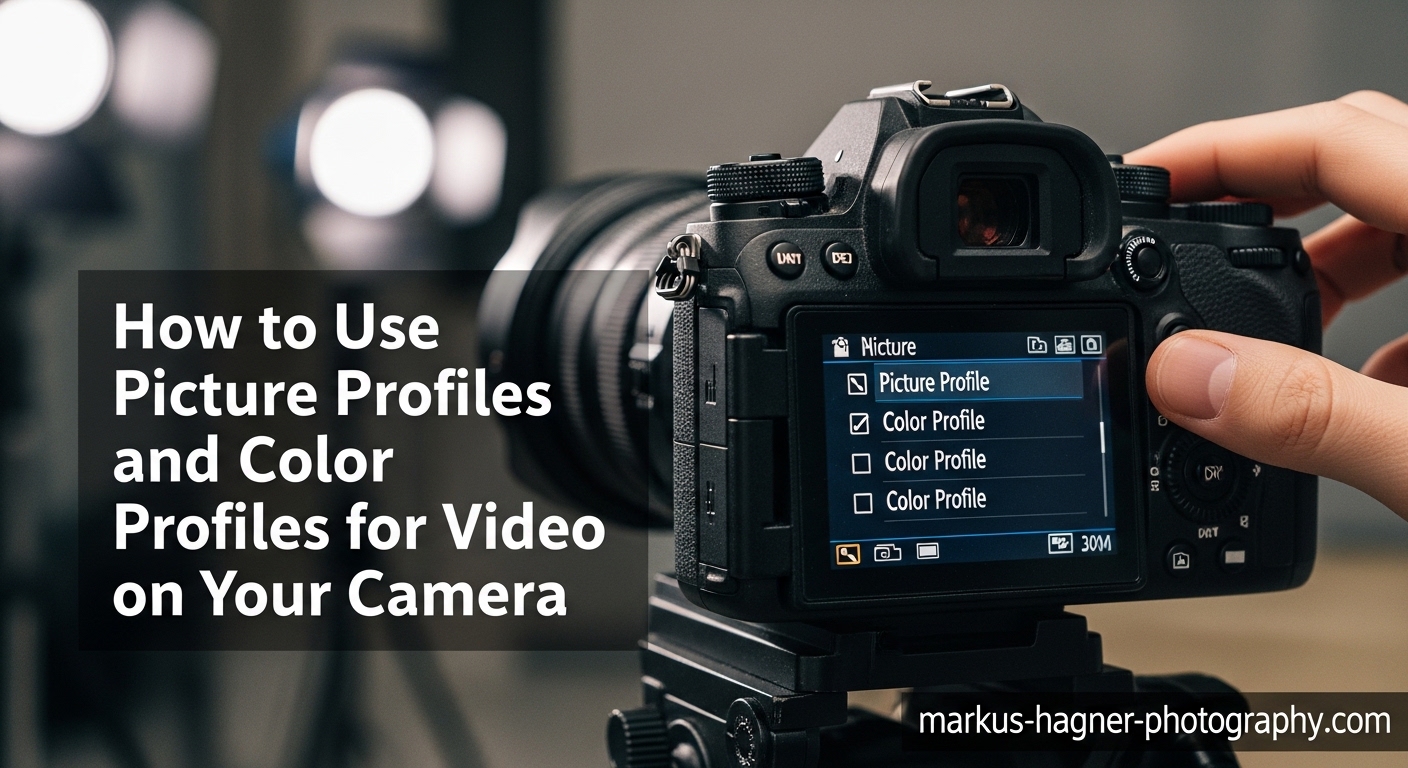 How to Use Picture Profiles and Color Profiles for Video on Your Camera