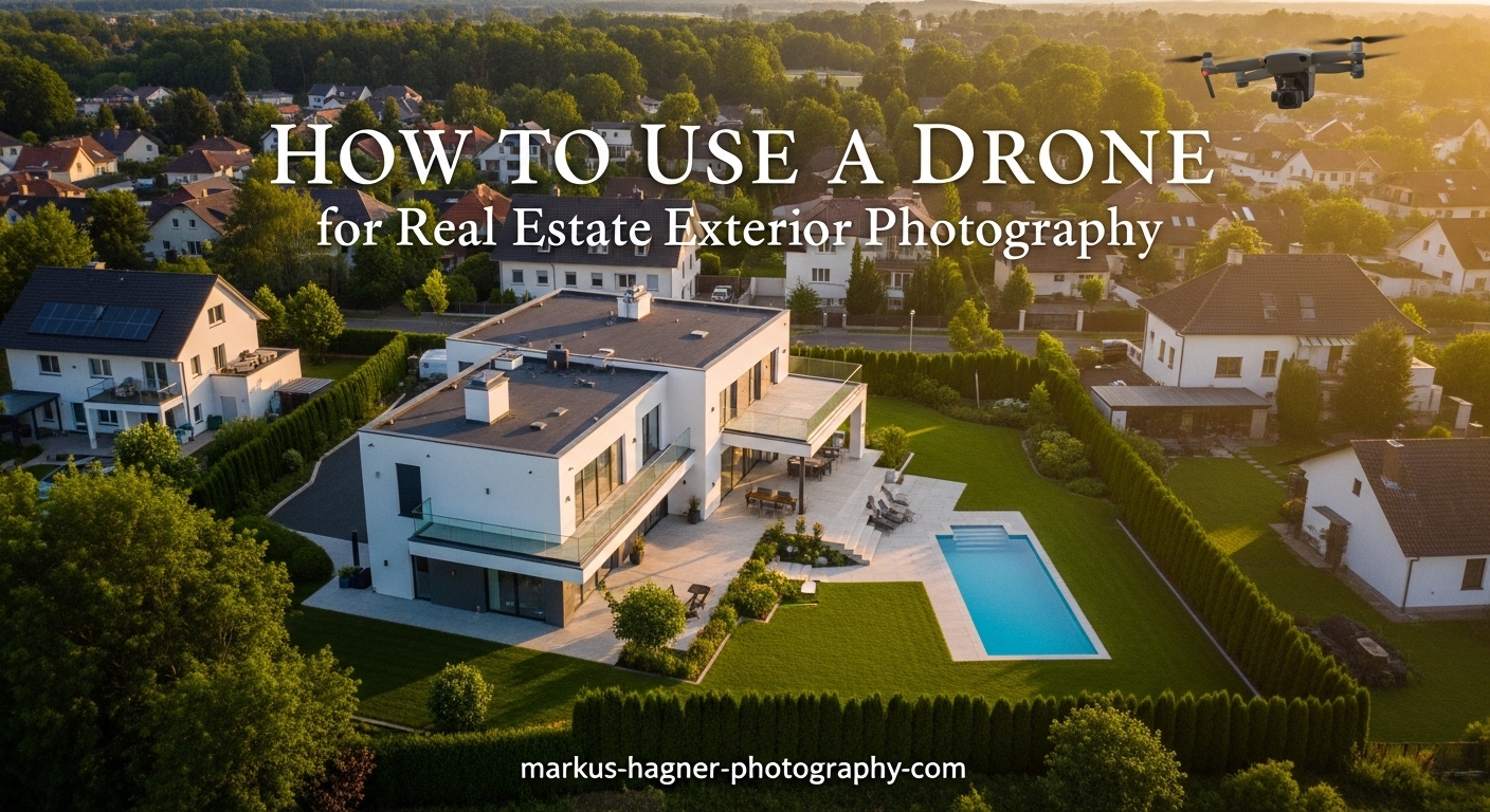 How to Use a Drone for Real Estate Exterior Photography