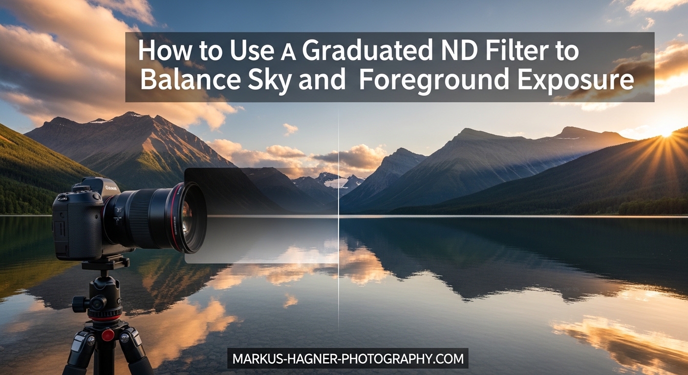 How to Use a Graduated ND Filter to Balance Sky and Foreground Exposure