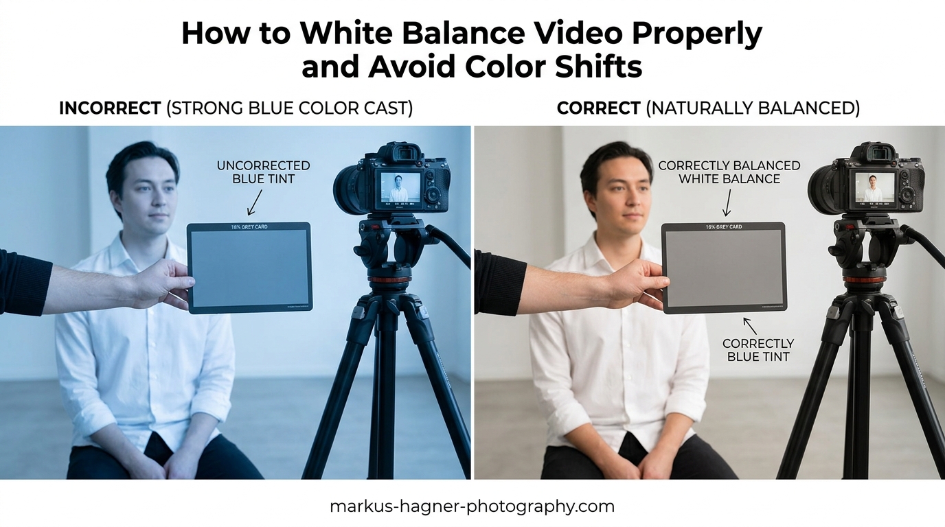 How to White Balance Video Properly and Avoid Color Shifts