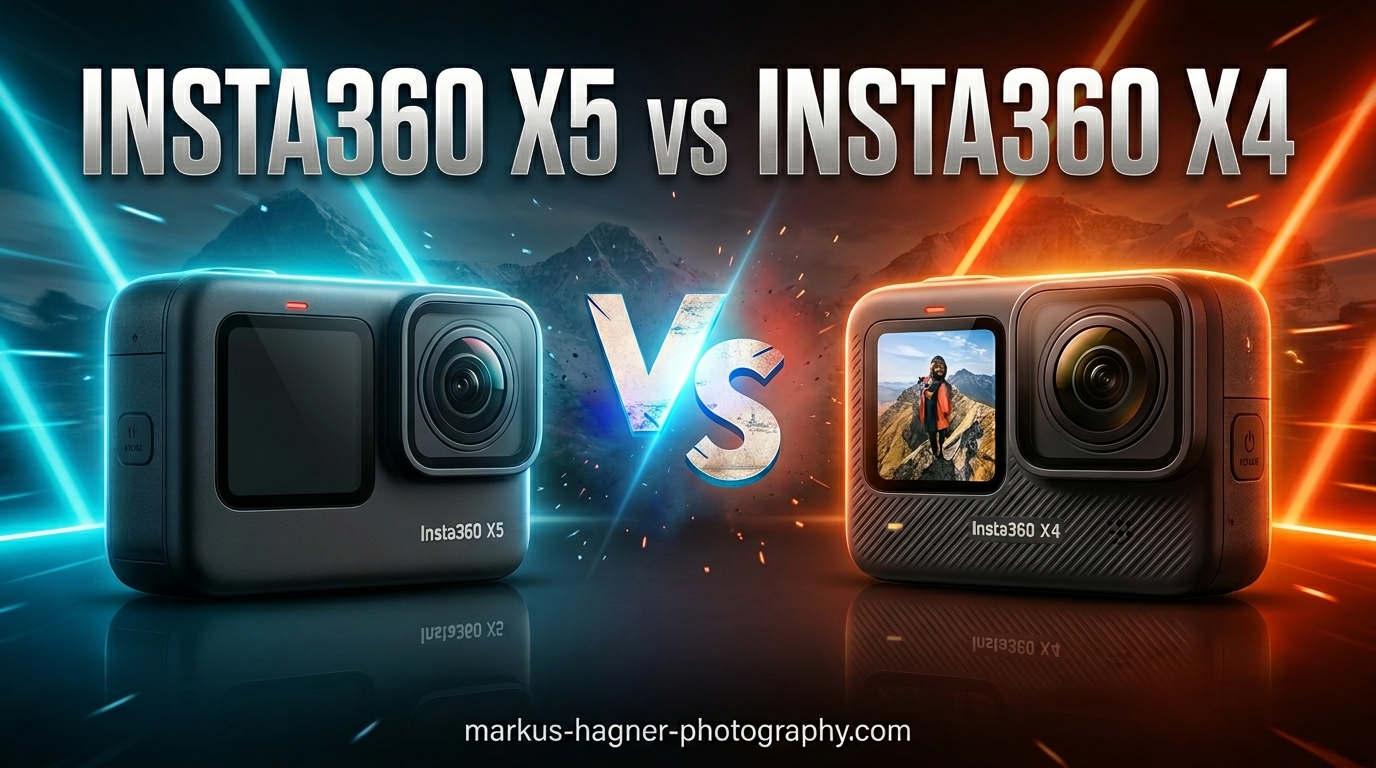 Insta360 X5 vs Insta360 X4