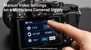 Manual Video Settings on a Mirrorless Camera Explained Simply