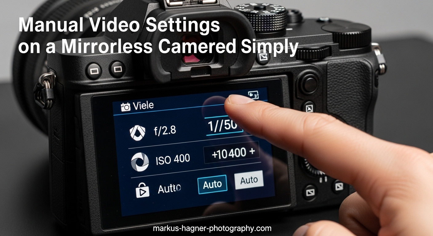 Manual Video Settings on a Mirrorless Camera Explained Simply