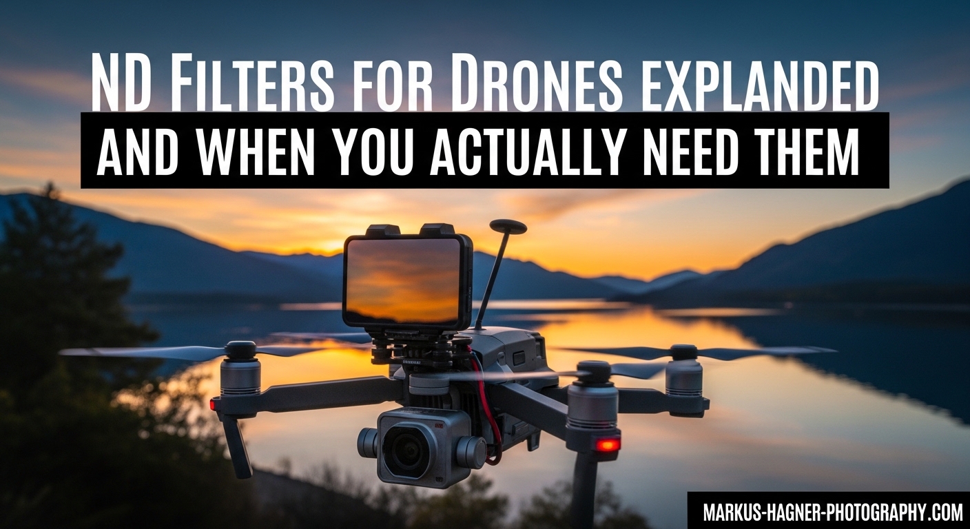 ND Filters for Drones Explained and When You Actually Need Them