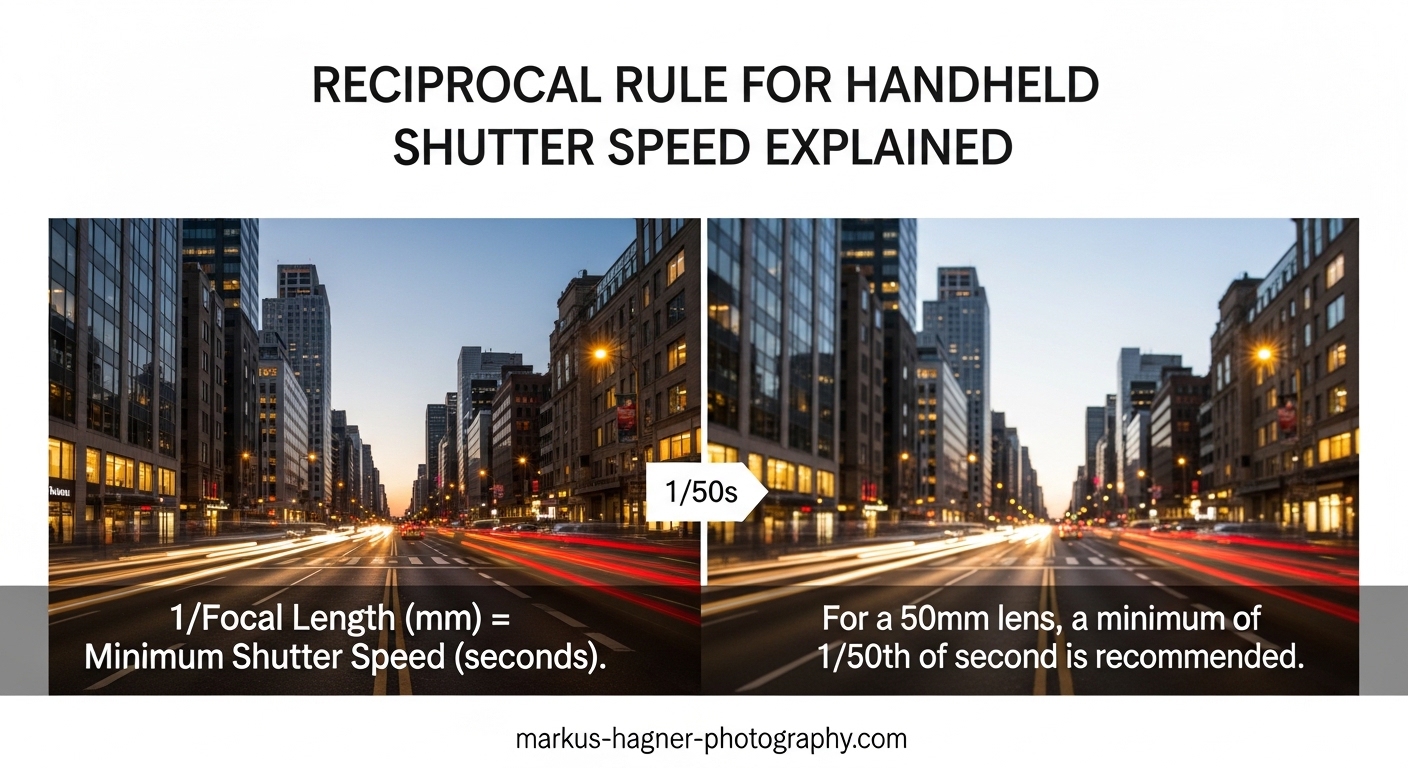 Reciprocal Rule for Handheld Shutter Speed Explained