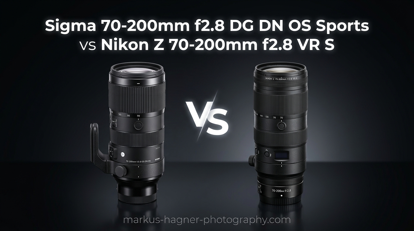 Sigma 70-200mm f2.8 DG DN OS Sports vs Nikon Z 70-200mm f2.8 VR S