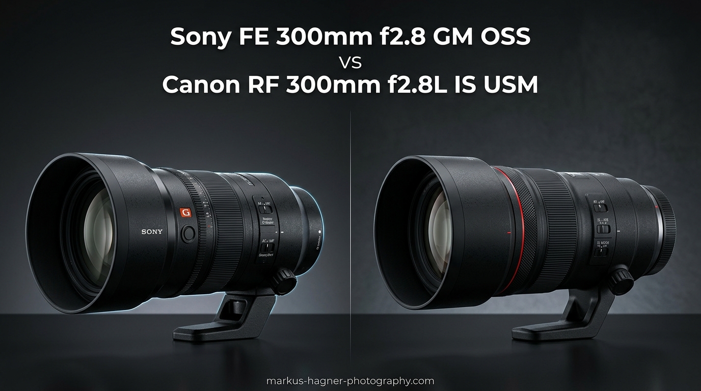 Sony FE 300mm f2.8 GM OSS vs Canon RF 300mm f2.8L IS USM