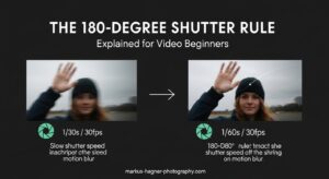 The 180-Degree Shutter Rule Explained for Video Beginners