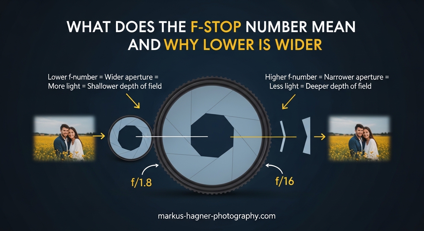 What Does the f-Stop Number Mean and Why Lower Is Wider