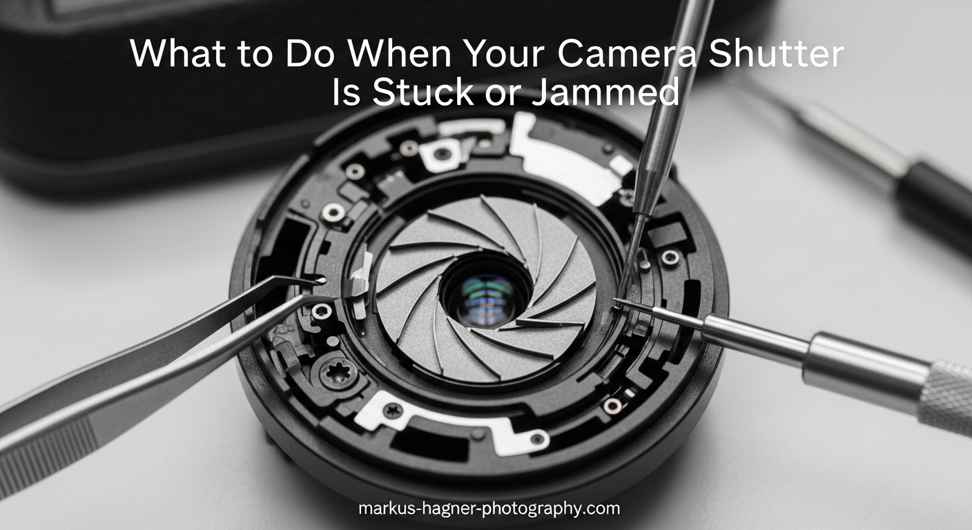 What to Do When Your Camera Shutter Is Stuck or Jammed