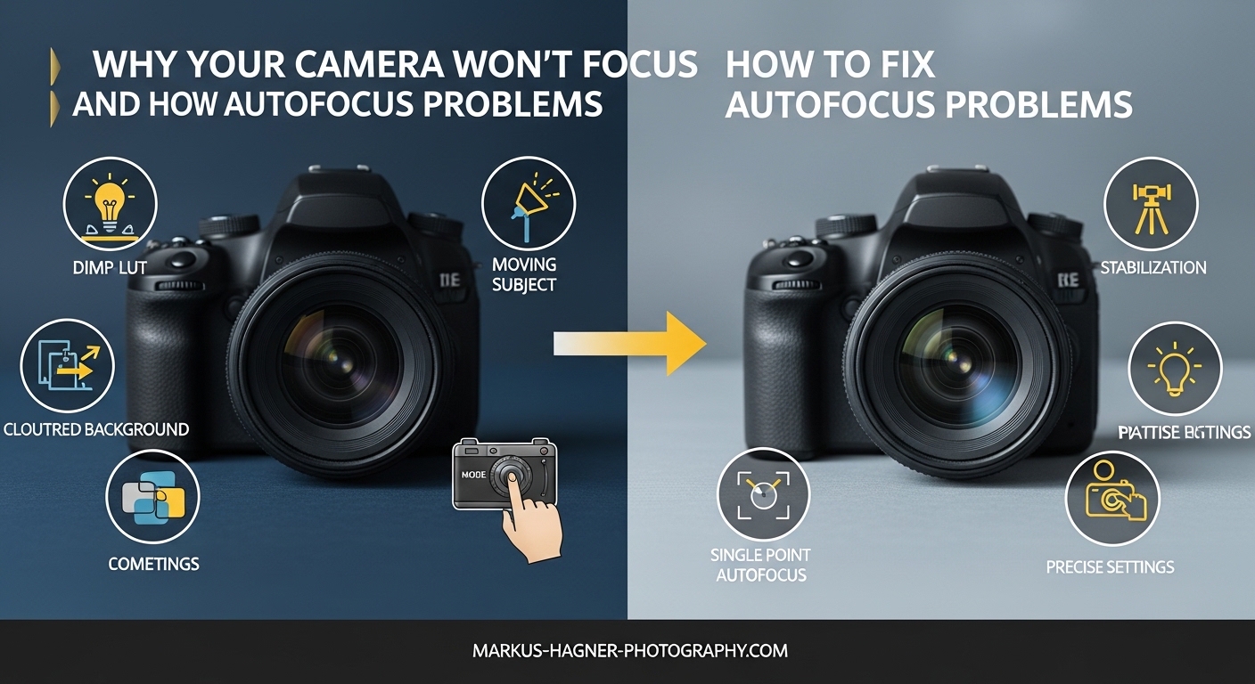 Why Your Camera Won't Focus and How to Fix Autofocus Problems