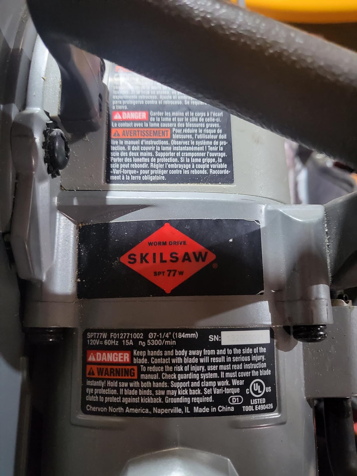 Big Foot Tools 10 1/4 Circular Saw Magnesium Worm Drive Saw Beam Saw with Skil Motor - Professional PowerSaw for One Pass Precision Cutting and Durability - BF-UG - SC-1025SU customer photo 1