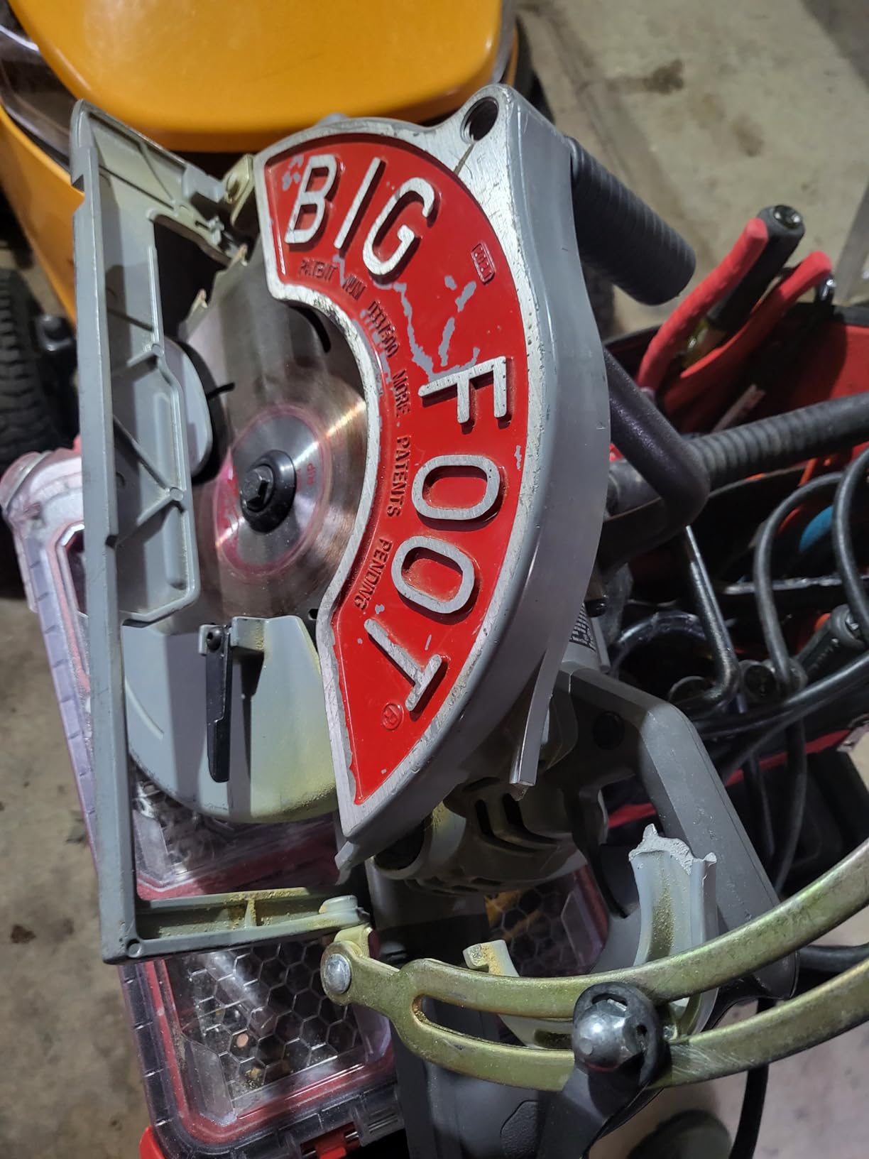 Big Foot Tools 10 1/4 Circular Saw Magnesium Worm Drive Saw Beam Saw with Skil Motor - Professional PowerSaw for One Pass Precision Cutting and Durability - BF-UG - SC-1025SU customer photo 2