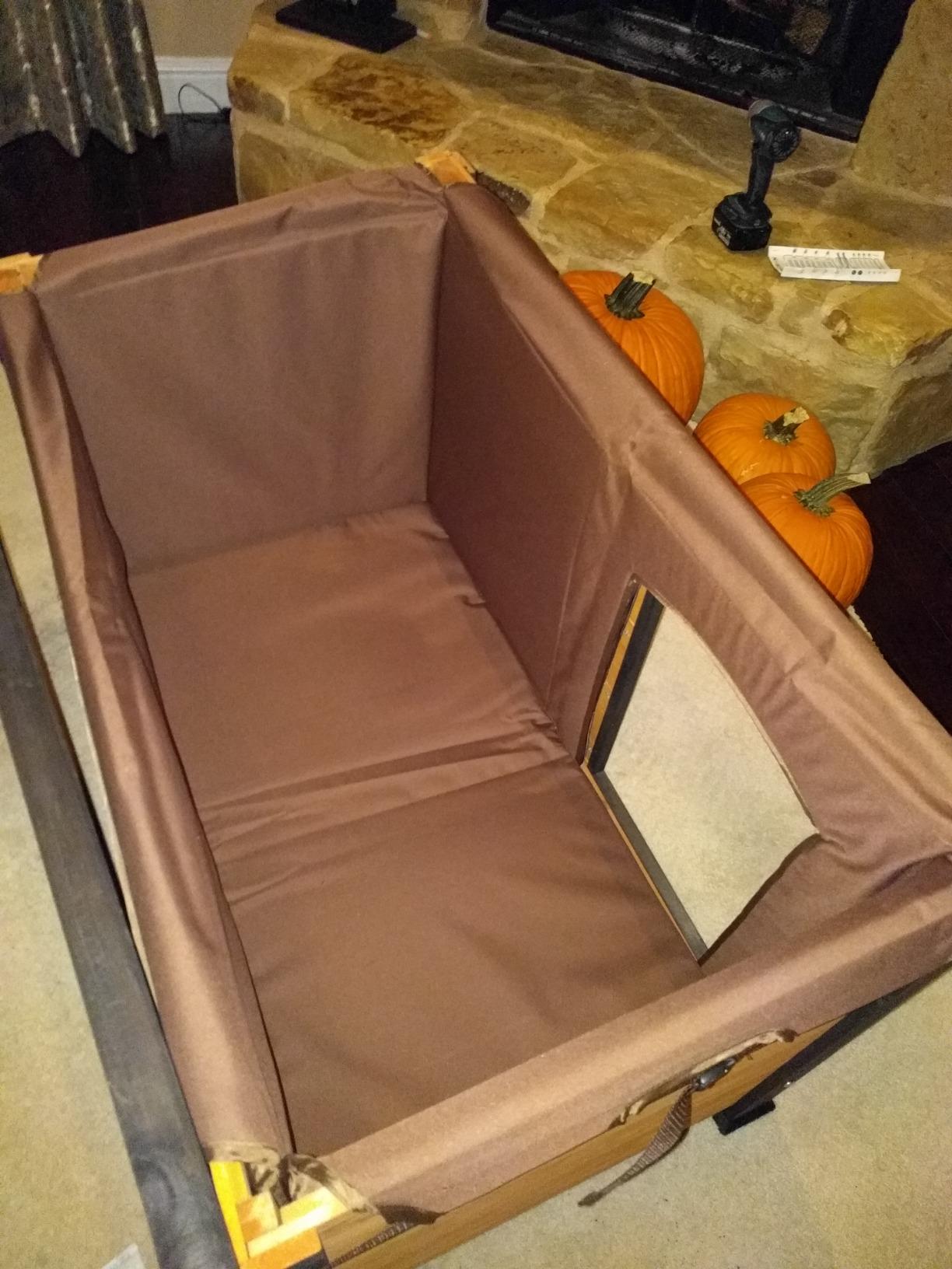 PRECISION PET PRODUCTS Extreme Outback Log Cabin Dog House, Large, Natural Wood (7027013) customer photo 2