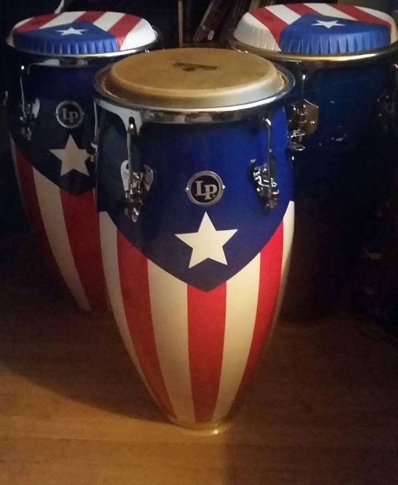 LP Matador Puerto Rican Flag Conga 11-3/4 Inch customer photo 1