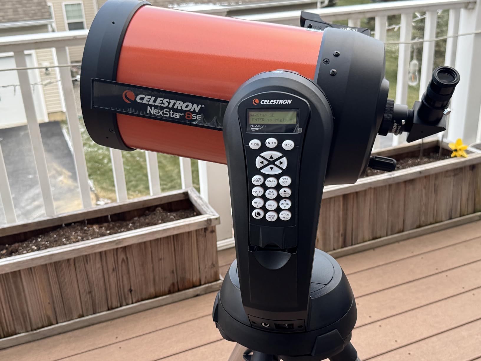 Celestron NexStar 8SE Computerized Telescope – 8-Inch Schmidt-Cassegrain Optical Tube – Fully Automated GoTo Mount with SkyAlign – Ideal for Beginners and Advanced Users – 40,000+ Object Database customer photo 1