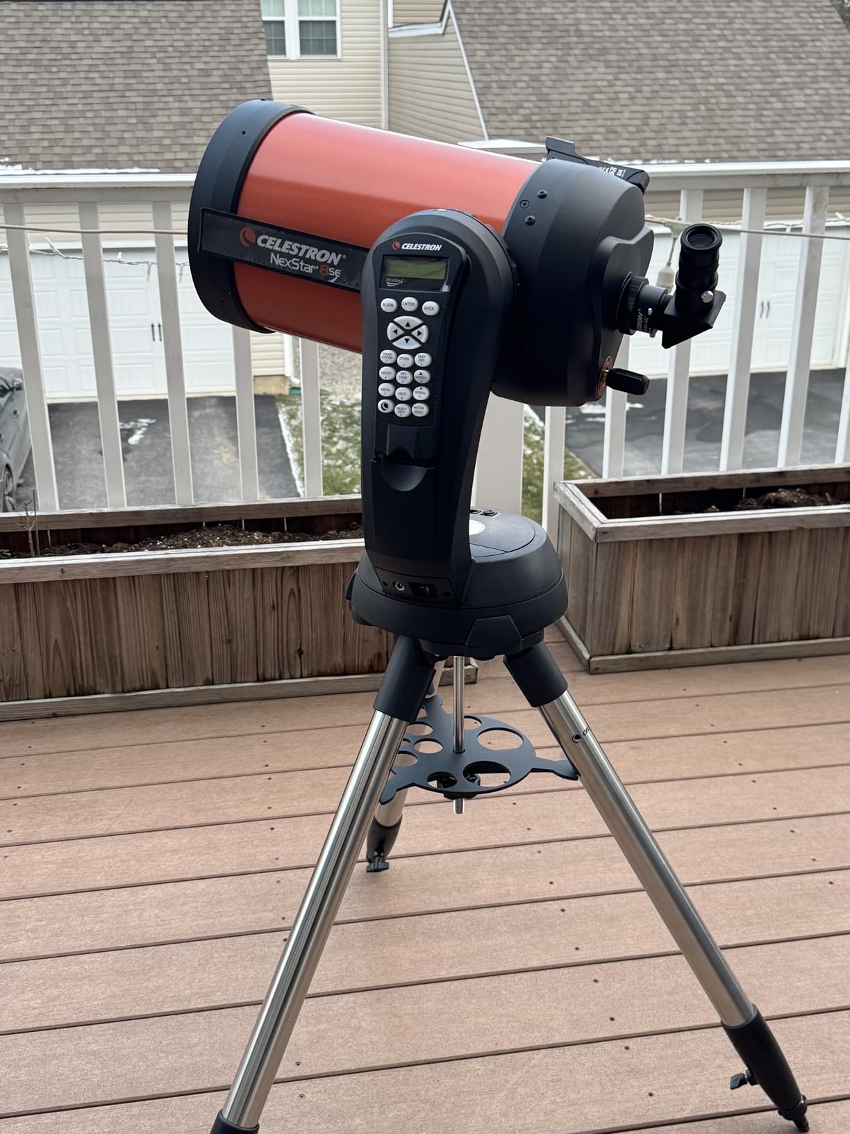 Celestron NexStar 8SE Computerized Telescope – 8-Inch Schmidt-Cassegrain Optical Tube – Fully Automated GoTo Mount with SkyAlign – Ideal for Beginners and Advanced Users – 40,000+ Object Database customer photo 2